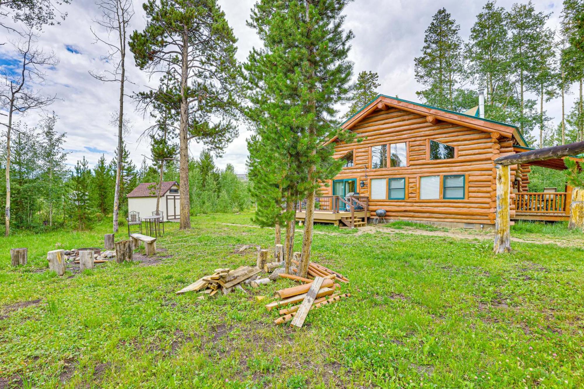 Grand Lake Cabin With Direct Access To Rocky Mtn Np! Экстерьер фото